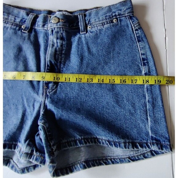 VTG. TOMMY HILFIGER Women's Jean Shorts Blue‎ Size 8 - Picture 5 of 8